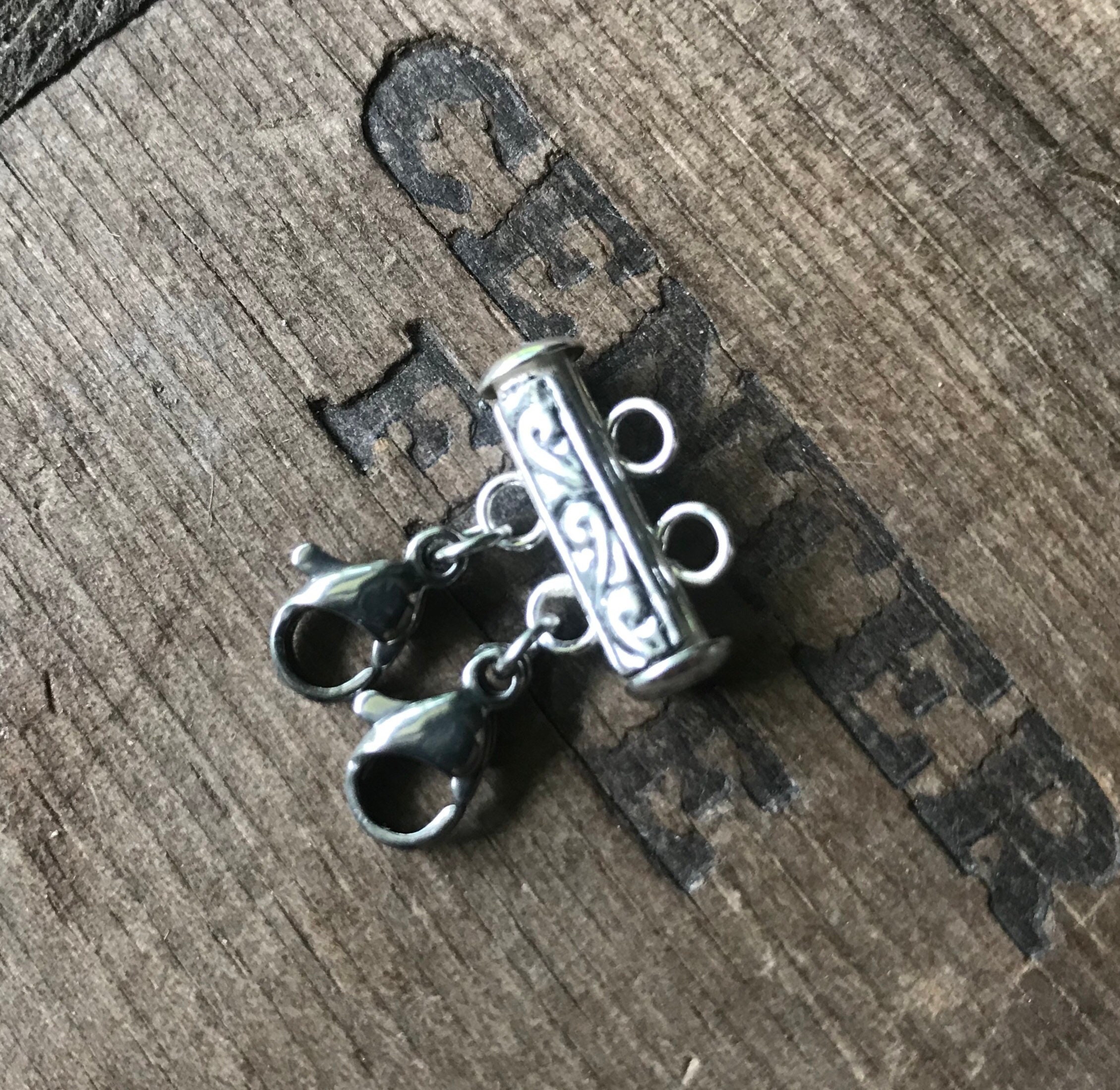 Layered Necklace Separator sterling silver multi strand necklace separator