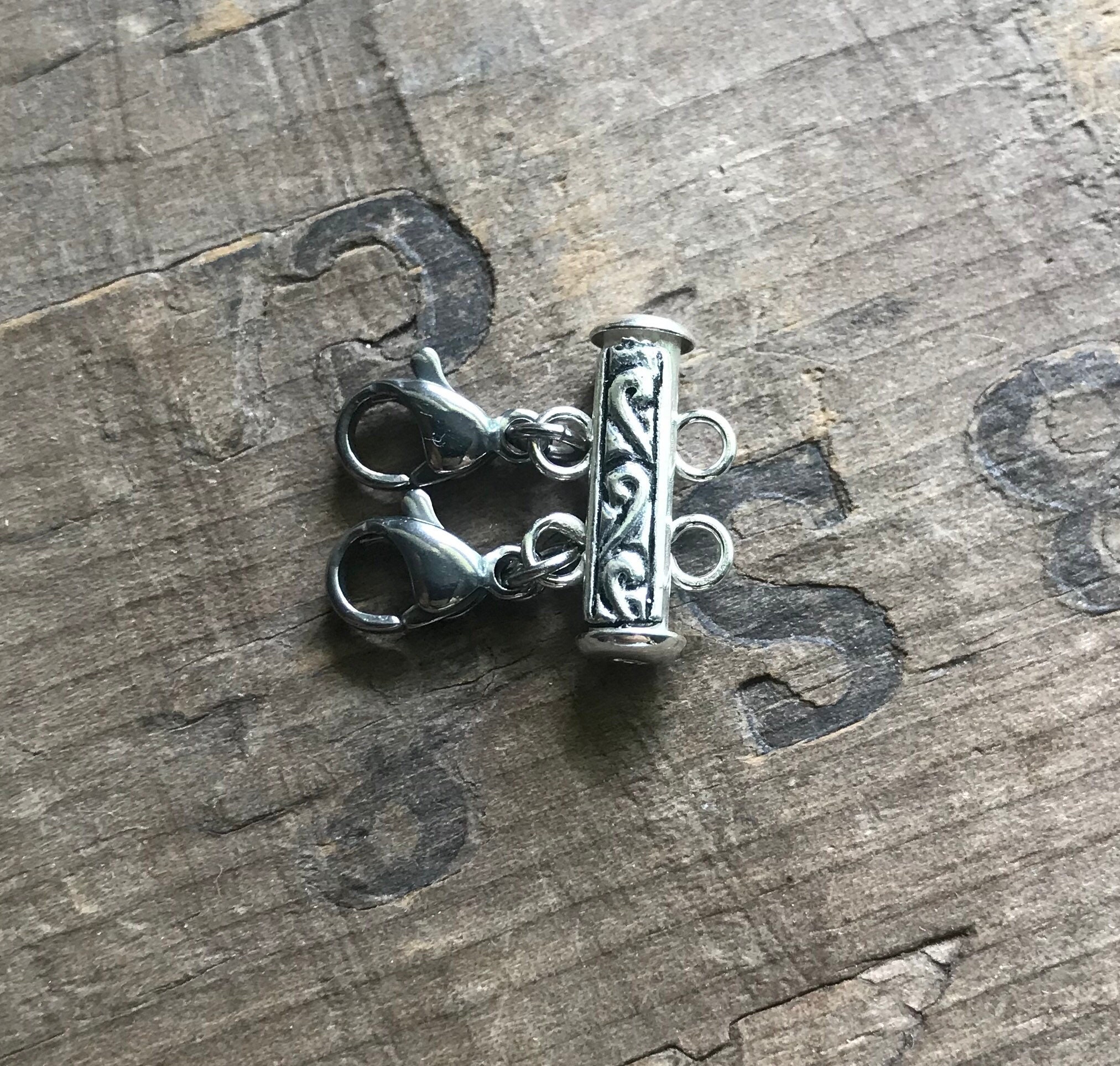 Layered Necklace Separator sterling silver multi strand necklace separator