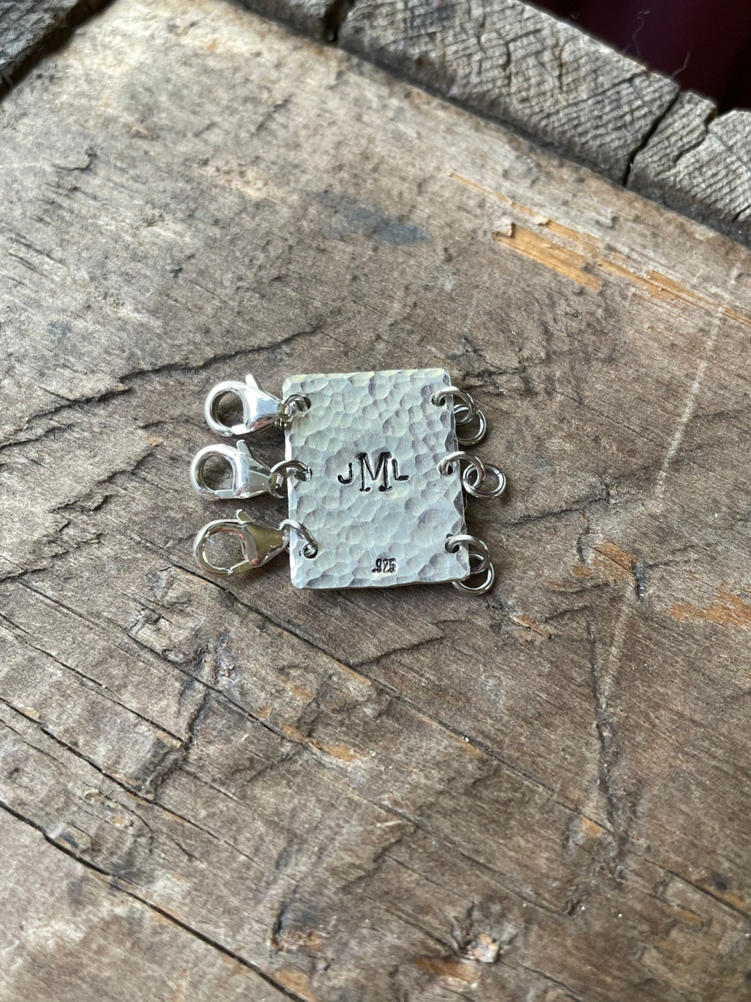 Necklace Separator Sterling Silver Multi Strand Necklace Separator Detangler Etsy