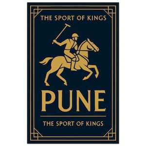 Equestrian poster, Polo print, Polo decor, Polo wall art, Polo art print, Polo poster, Horse poster, Indian games, Sports quote print