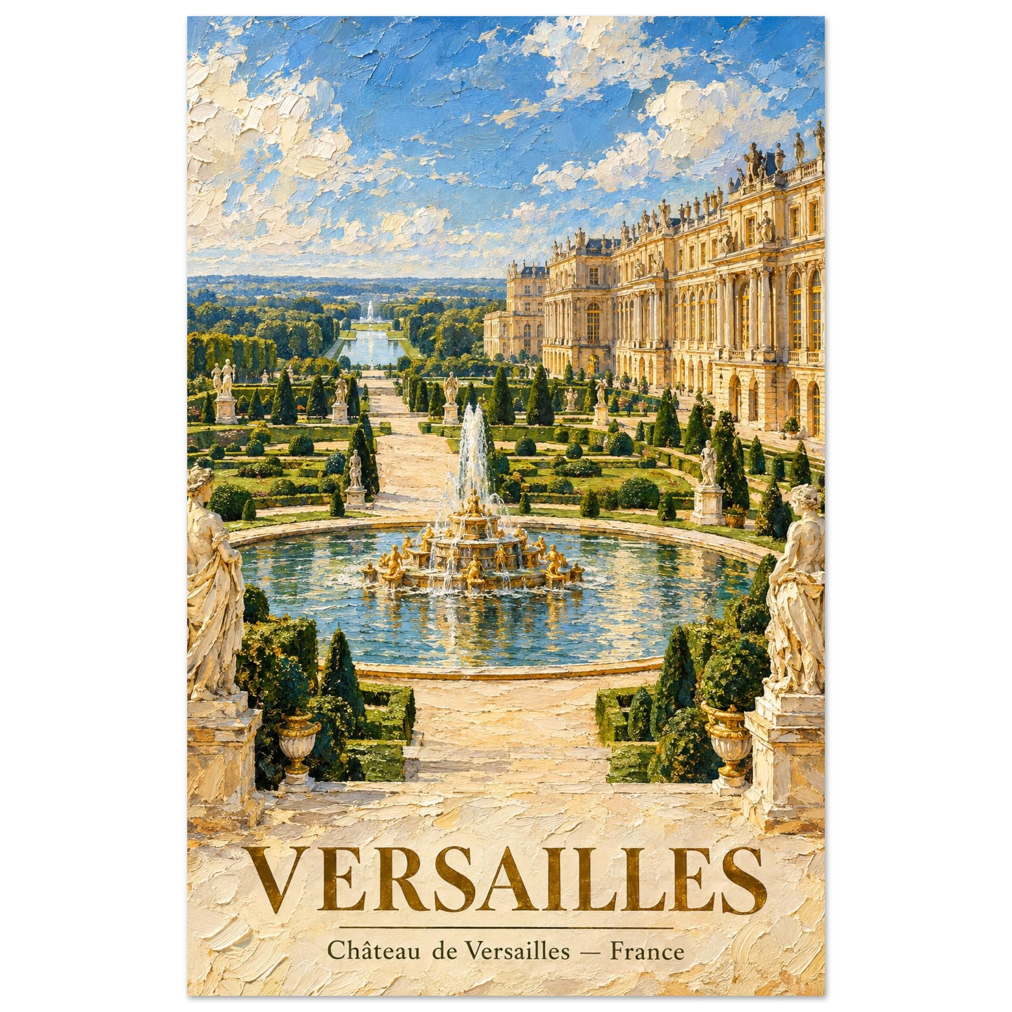 Palace of Versailles Print - Etsy Canada