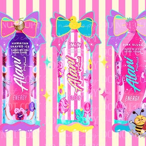 Tropical Alani Tumbler Wrap PNG Digital Download Design Coquette Bow ...