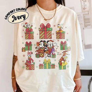Disneyland Castle Christmas Shirt, Disney Christmas Shirt, Mickey And Friends Shirt, ,Kingdom Christmas Shirt, Disney Family Shirts.