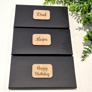 Engraved Wooden Post-It Note Holder | Personalized Teacher, work colleague, Birthday gift image 13