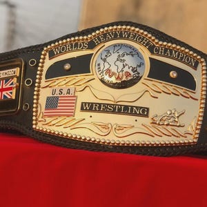 NWA Domed Globe World Heavyweight Championship Belt | 5mm Zinc CNC HD
