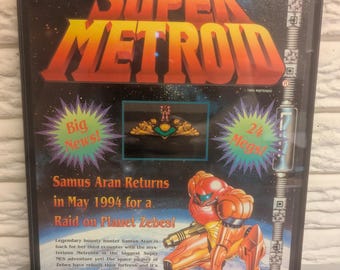 希少　店頭用　メトロイド ダークエコーズ　METROID　販促ポスター 希少 店頭用 メトロイド ダークエコーズ METROID 販促ポスター