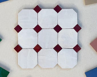 Octagon & Dot Zellige