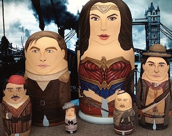 Wonder Woman Matryoshka Dolls