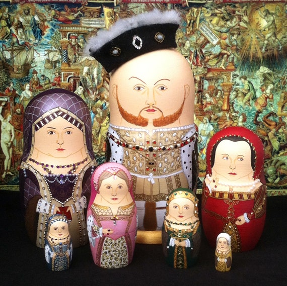 henry viii nesting dolls