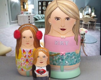 Scream Queens Version 2 Matryoshka Dolls