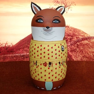 The Fantastic Mr. Fox Matryoshka Dolls image 3