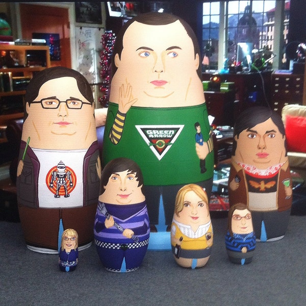 The Big Bang Theory Matryoshka Dolls