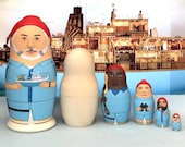 Life Aquatic with (insert name here) Matryoshka Dolls