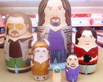 Big Lebowski DELUXE Matryoshka Dolls