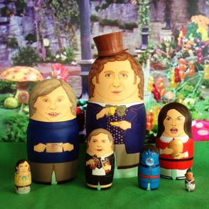 Willy Wonka and the Chocolate Factory Matryoshka Dolls