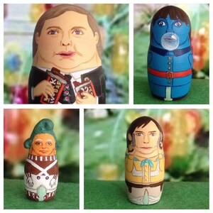 willy wonka nesting dolls