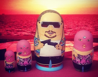 Spring Breakers Matryoshka Dolls