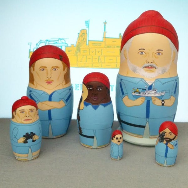 Life Aquatic with Steve Zissou Deluxe Matryoshka Set