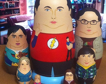 The Big Bang Theory Matryoshka Dolls