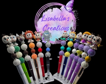 Olaf beaded pens