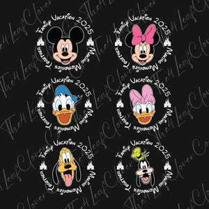 Family Trip 2025 PNG, 2025 Family Vacation Png, Magical Kingdom 2025 Png, Family Trip Sublimation, Family Squad Png, Instant Download