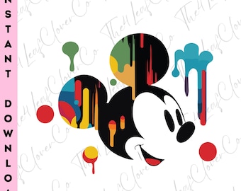 Watercolor Mickey Png, Mickey Sublimation Design, Family Vacation Png, Family Trip Png, Mickey Mouse Watercolor Png, Mickey Splash Png