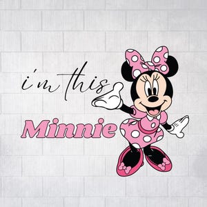 Retro Minnie Mouse Png, Minnie Png, Family Vacation Png, Family Trip Png, Vacay Mode Png, Magic Kingdom Png, Minnie Mouse Png, Digital File