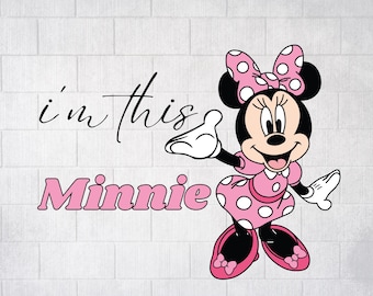 Retro Minnie Mouse Png, Minnie Png, Family Vacation Png, Family Trip Png, Vacay Mode Png, Magic Kingdom Png, Minnie Mouse Png, Digital File