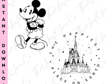 The Happiest Place On Earth Png, Magical Castle Png, Mouse Castle Png, Family Vacation Shirt Png, Magical Kingdom Png, Family Trip Png