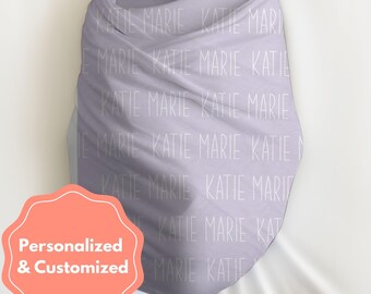 Personalized Baby Swaddle, Take Home Outfit, Hospital Photo Blanket, Custom Baby Blanket, Name Swaddle, Swaddle for Girl, Swaddle for Boy