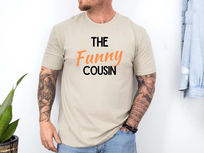 Funny family shirts for cousins, matching cousin t-shirts with custom text, cousin crew family reunion outfits, group vacation matching shirts, witty cousin nickname designs, customizable cousin sayings top, personalized group apparel for family gatherings, cousin weekend matching tees