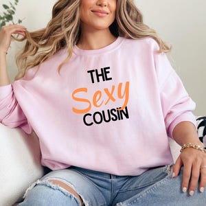 Matching cousin crew shirts 2025, custom cousin sayings, funny cousin t-shirts for family reunion, cousin weekend girls trip outfits, personalized group apparel, witty family matching shirts, cousin personality designs, custom text cousin shirts, group family photo outfit shirts