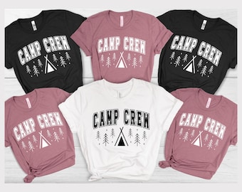Camp Gifts, Camping Crew 2025 Shirt, Camp Shirts, Camp Crew Shirt, Family Camping Shirt, Camping Family Sweat, Camp Life Shirt, Camper Gift