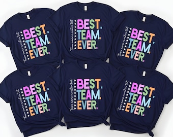 Custom Team Shirts, Team Ever, Personalized Staff Gift
