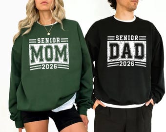 Sudaderas para padres de graduados, camisetas para padres de la promoción de 2026, atuendo familiar para la graduación