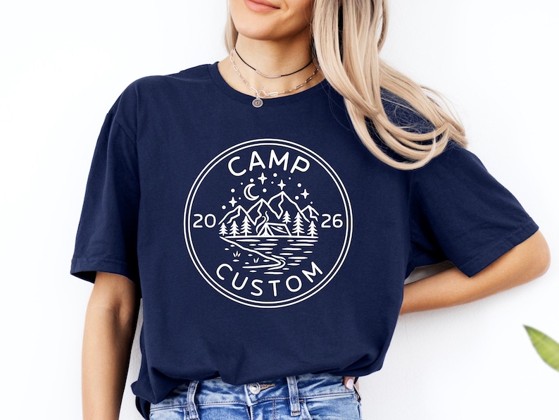 unisex camping t shirt camp custom 2026 outdoor nature graphic tee perfect for summer camp retreat hiking weekend trip cabin vibes forest adventure outfit