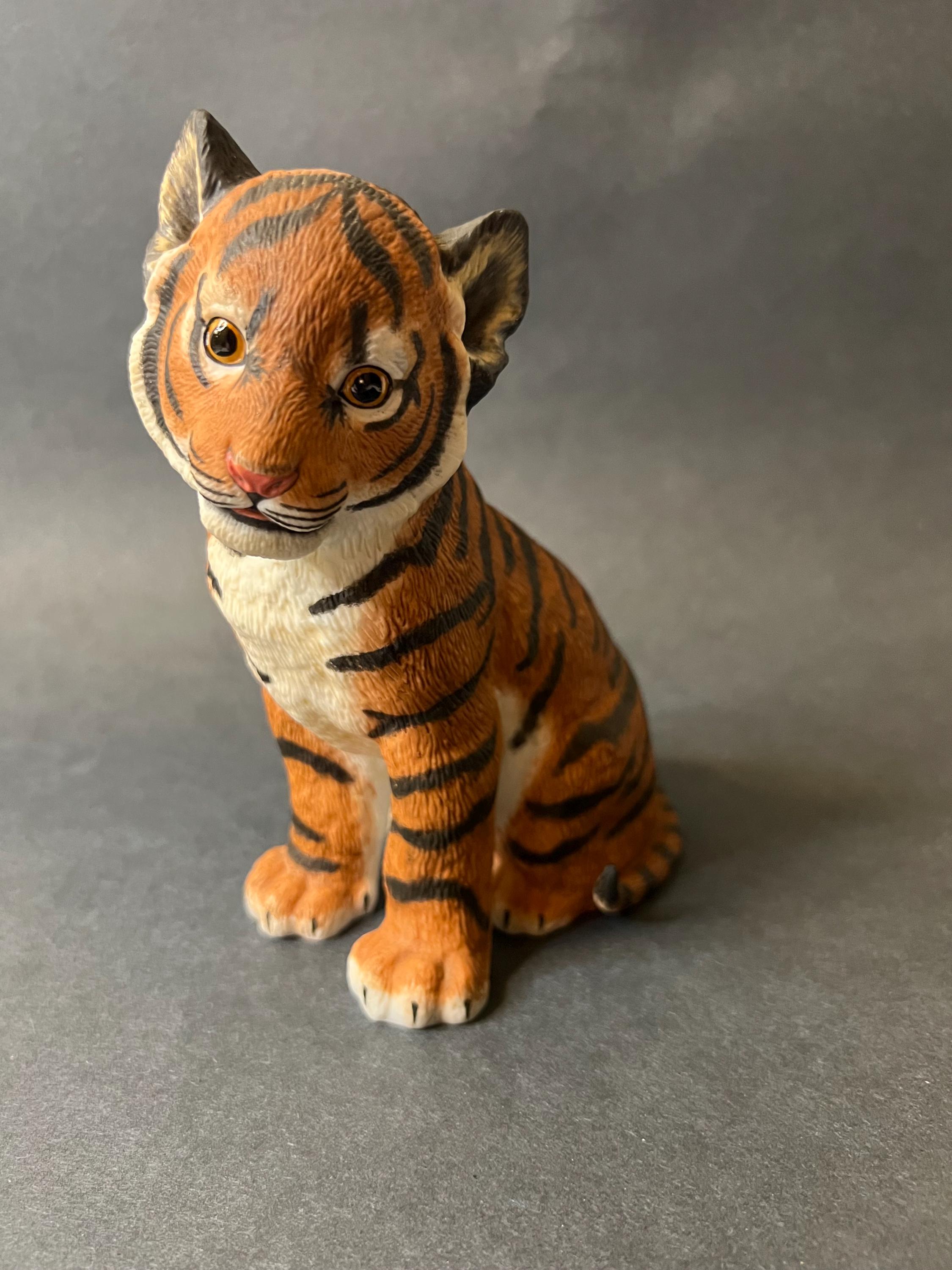 Lenox Tiger Figurine - Etsy