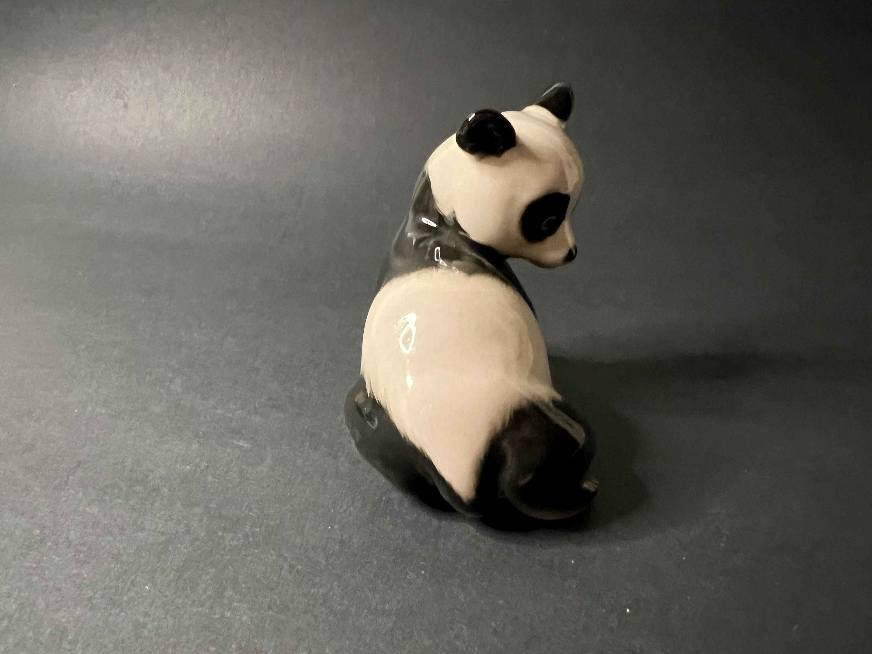 Vintage USSR Lomonosov Porcelain Panda Bear Figurines - Etsy