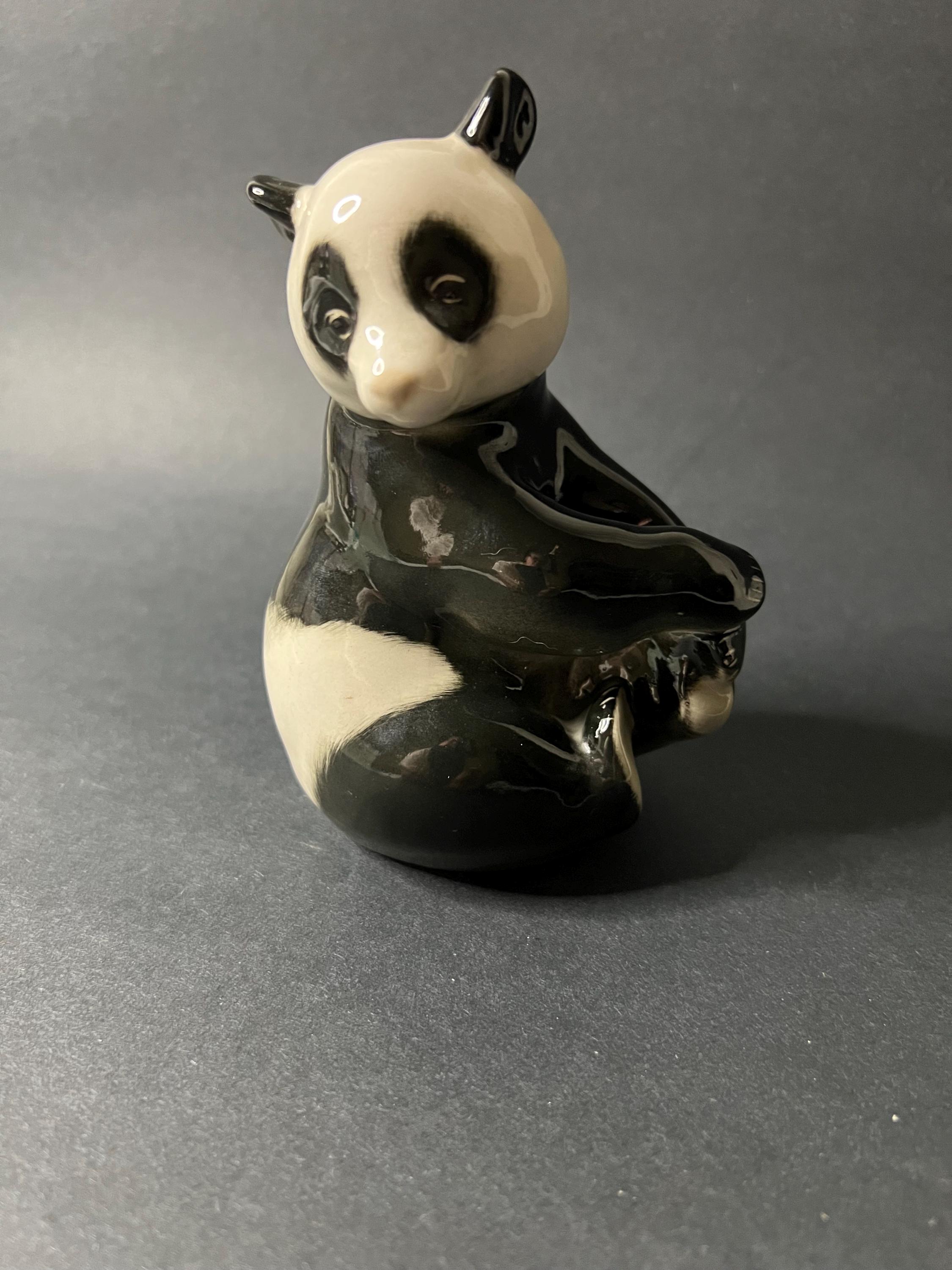 Vintage USSR Lomonosov Porcelain Panda Bear Figurines - Etsy