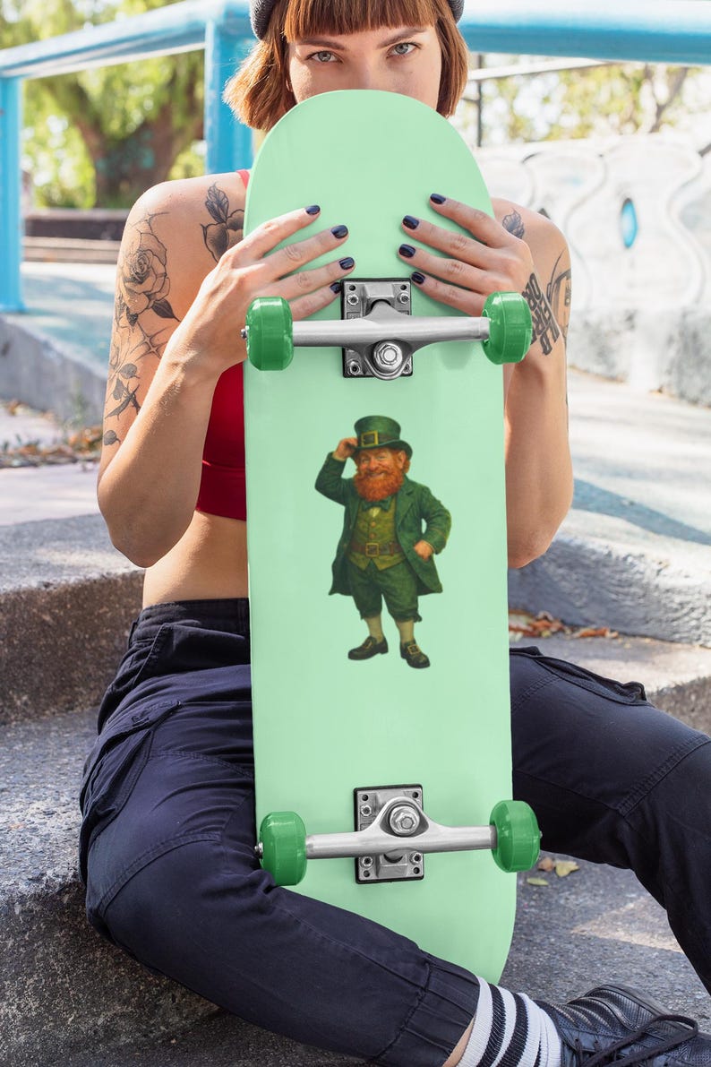 Leprechaun Tipping Hat Stickers | Die-cut DTF - Etsy