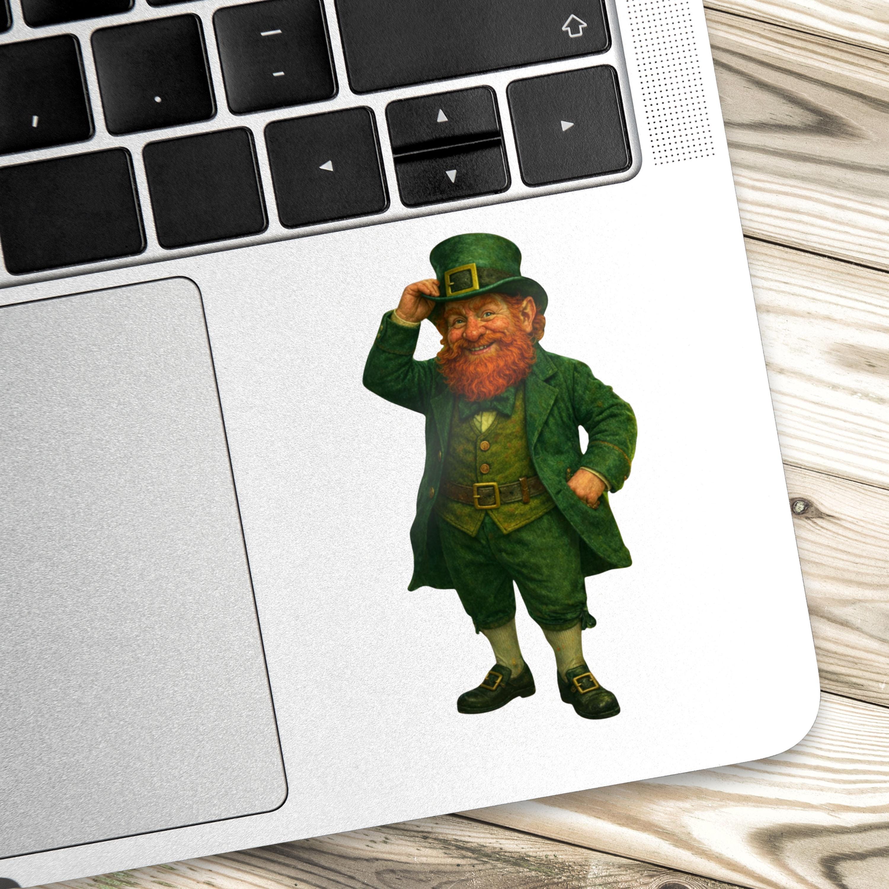 Leprechaun Tipping Hat Stickers | Die-cut DTF - Etsy