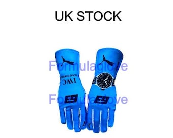 Guantes de karting George Russel F1 2024 Guantes de karting de Fórmula 1