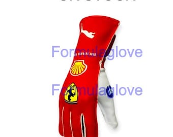 Luvas de Kart F1 Charles Leclerc/Lewis 2025 - Produto em estoque no Reino Unido