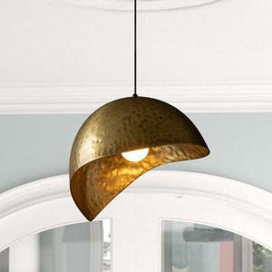 Antique Brass Dome, morocco pendant light ,Brass Dome Pendant Lamp, Brass Oxide ,Brass Pendant Light ,brass pendant light Farmhouse lighting
