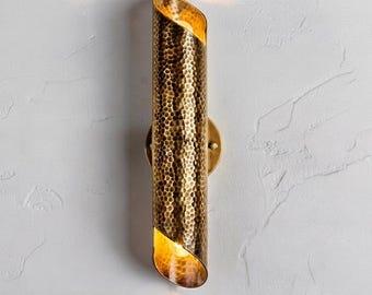 Moroccan Copper Wall Sconce, Handmade Rustic Wall Lamp, Vintage Farmhouse Bedroom Light, Copper Wall Fixture, Boho Lighting
