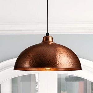 Oxidized pendant Copper Patina Light,Copper Patina Lamp, Hanging Pendant Lighting, Kitchen Island Lighting, Ceiling Light Fixture