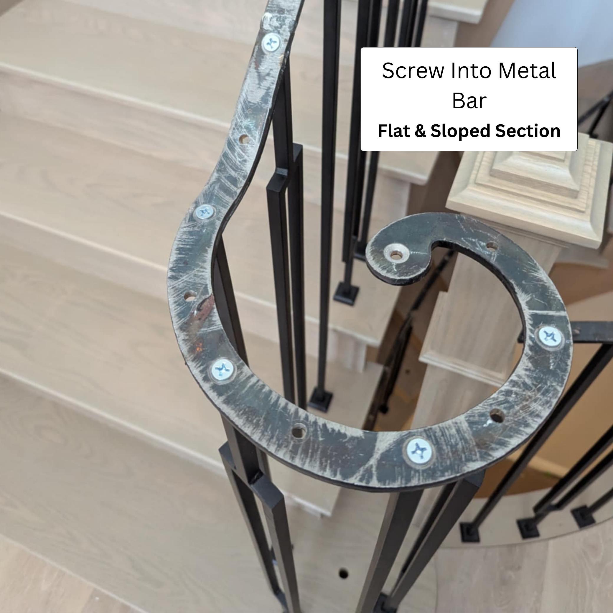Solid Balusters Oval 1/2