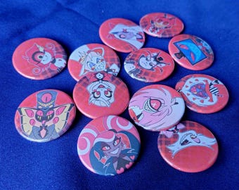Demon Hotel Buttons