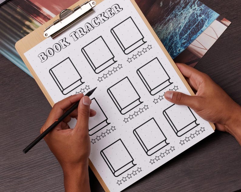 Reading Challenge Tracker Printable | Book Log PDF | Reading Journal ...