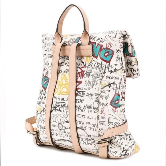 DKNY Tilly Graffiti Backpack DKNY Tilly Graffiti backpack main image 4